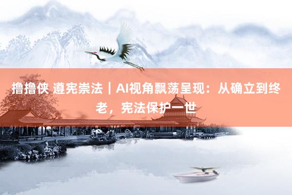 撸撸侠 遵宪崇法｜AI视角飘荡呈现：从确立到终老，宪法保护一世